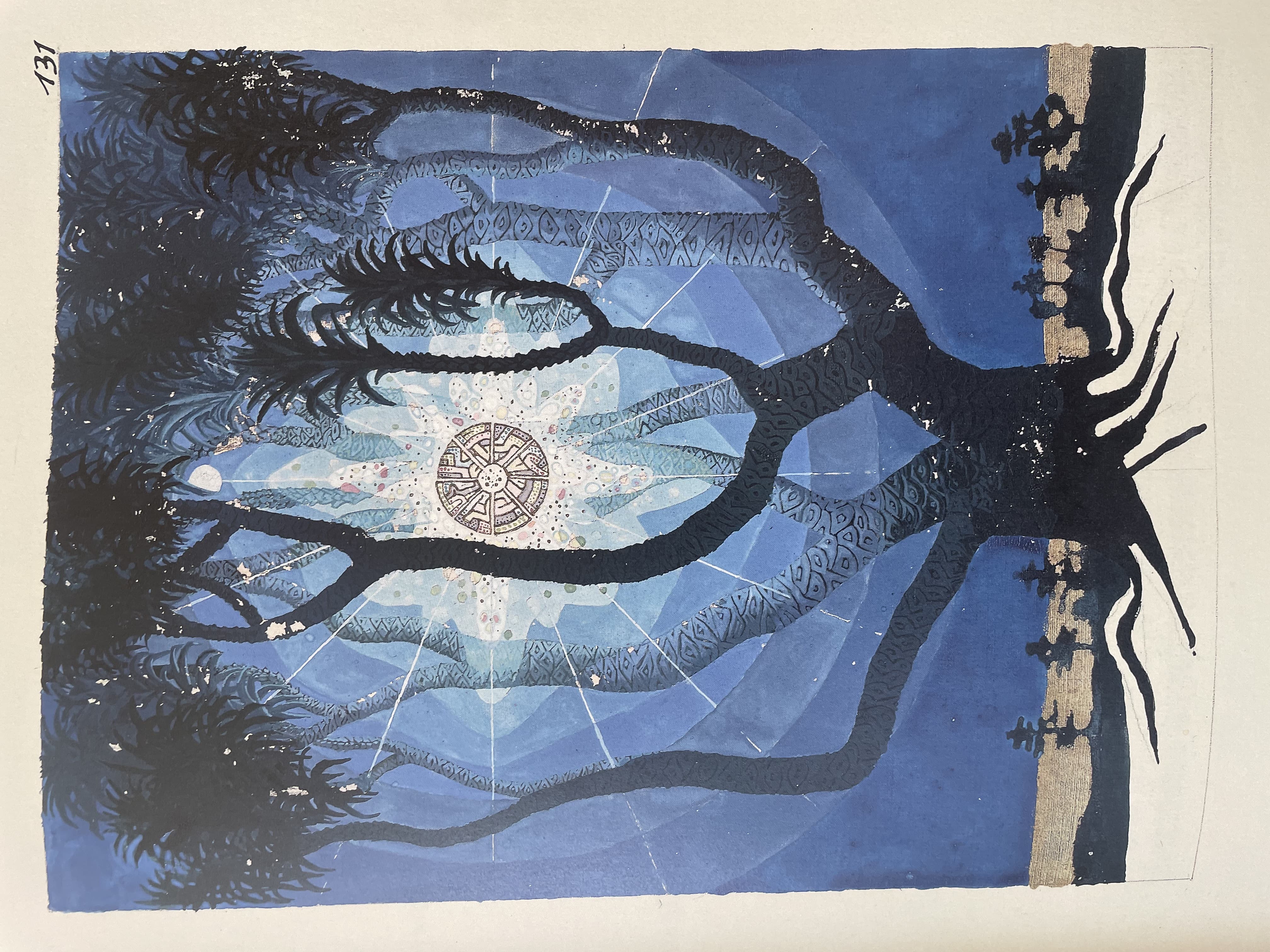 The Sun (Saulė) by Mikalojus Konstantinas Čiurlionis (1905-1906)