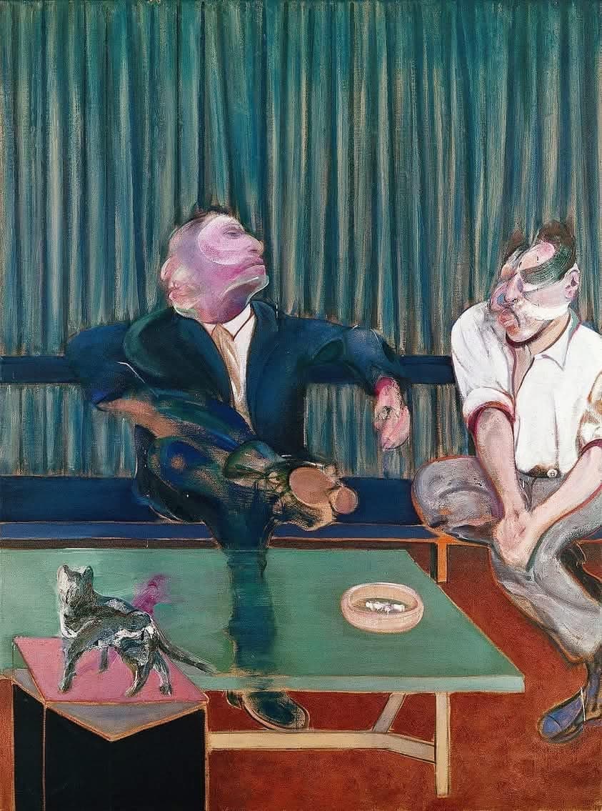 Two Figures in a Room by Francis Bacon (1968)