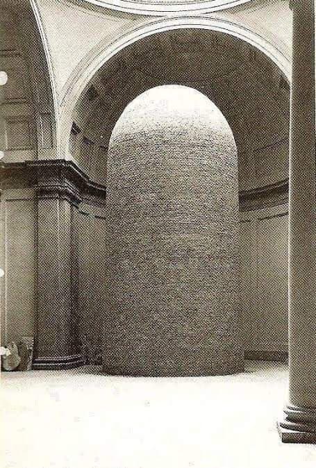 Wall of Bricks by Christo and Jeanne-Claude (1968)