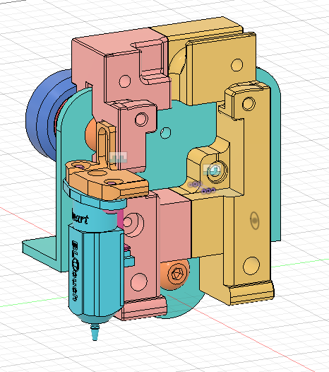 Cad Model of carriage