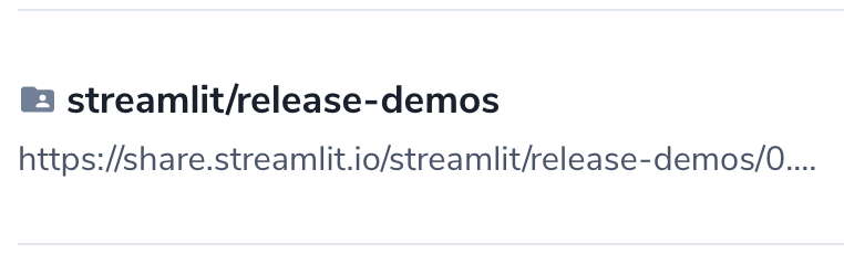 Streamlit share dashboard