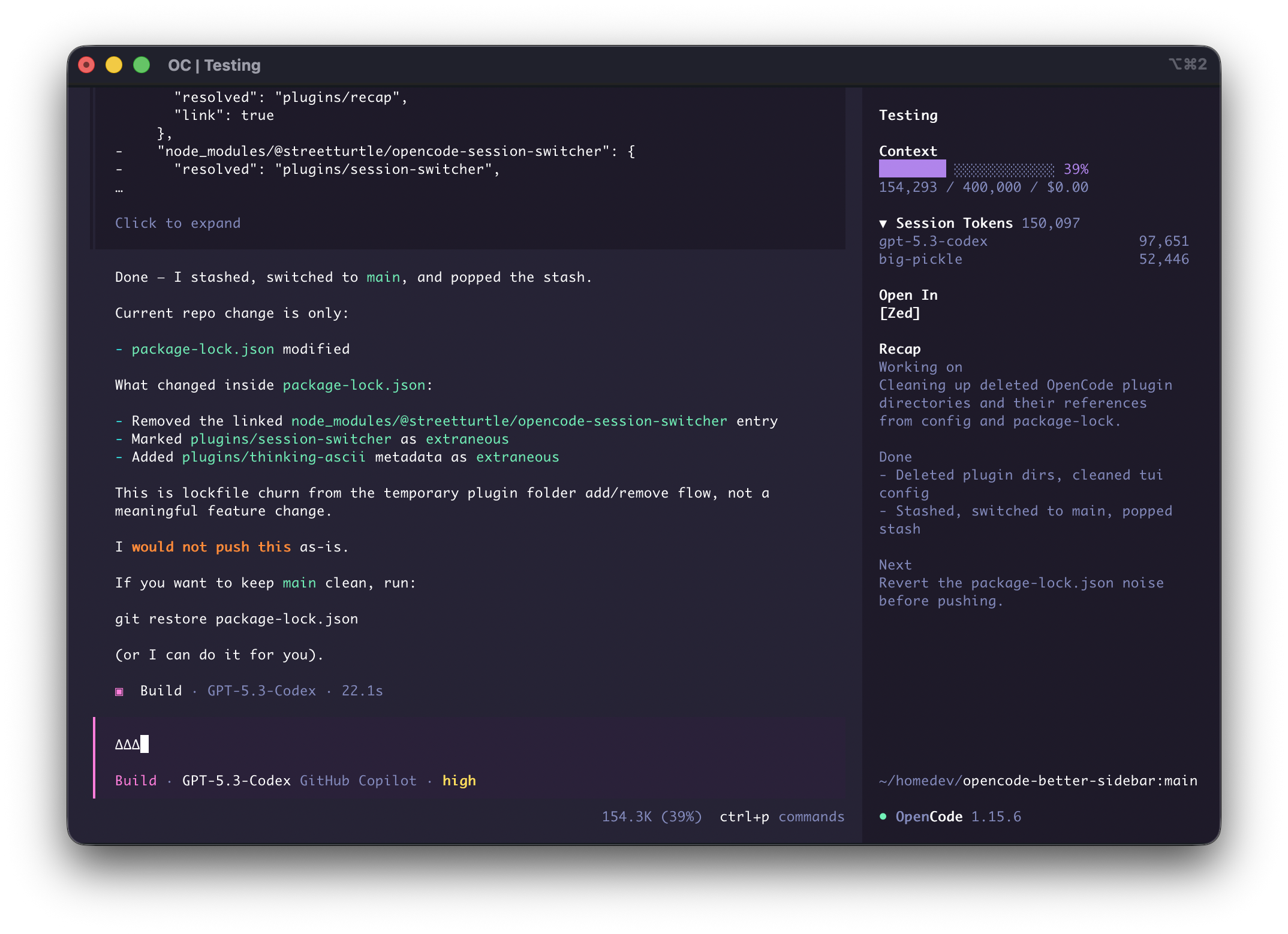 opencode-better-sidebar screenshot