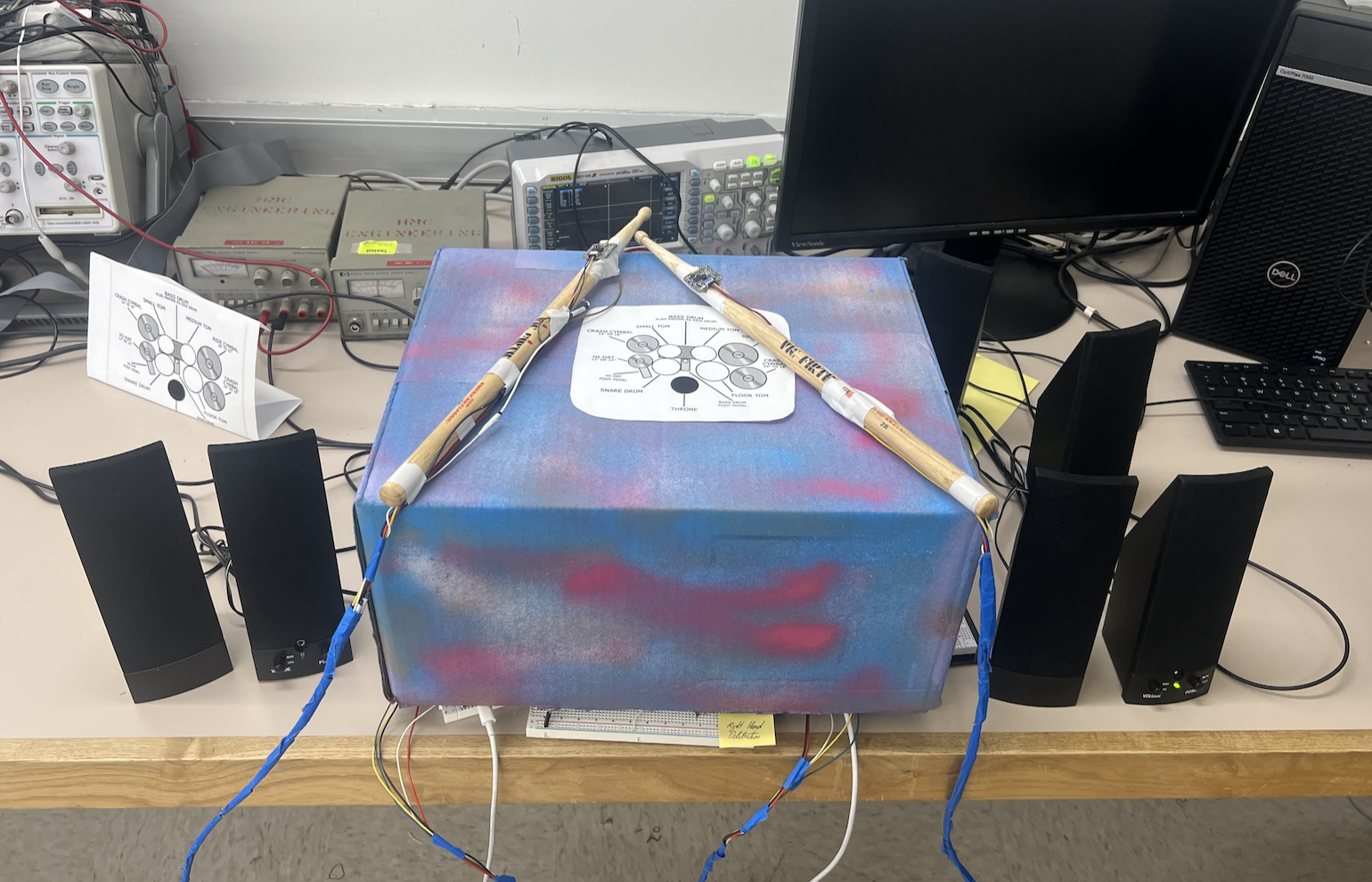 Final Prototype Assembly with Integrated Speaker Output