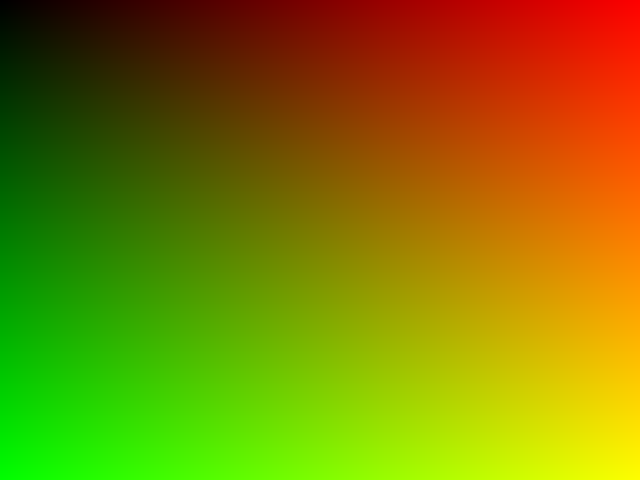 A simple RGB image written from Haskell