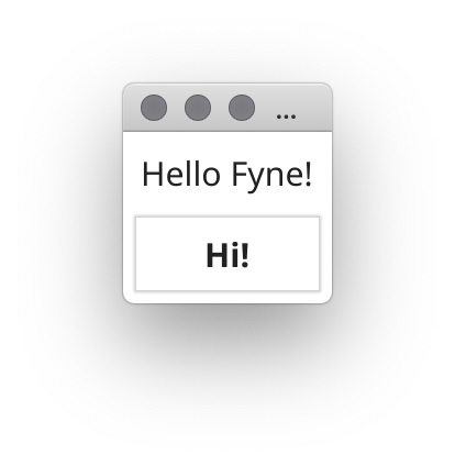 Fyne Hello Dark Theme