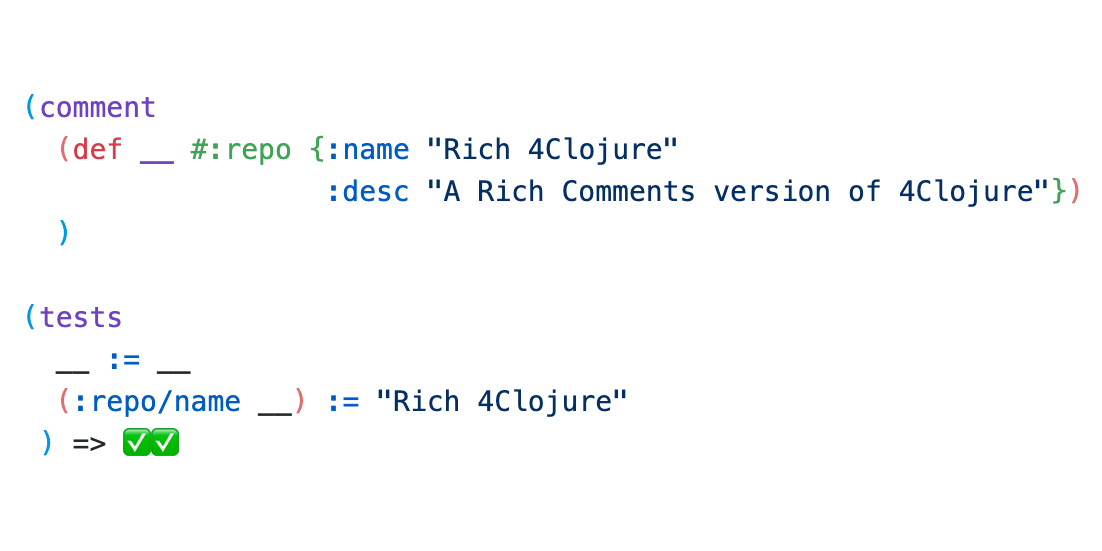 Rich 4Clojure