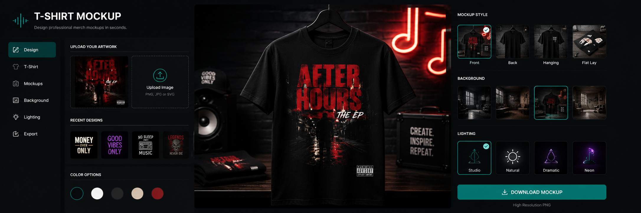 Merch Mockup Studio