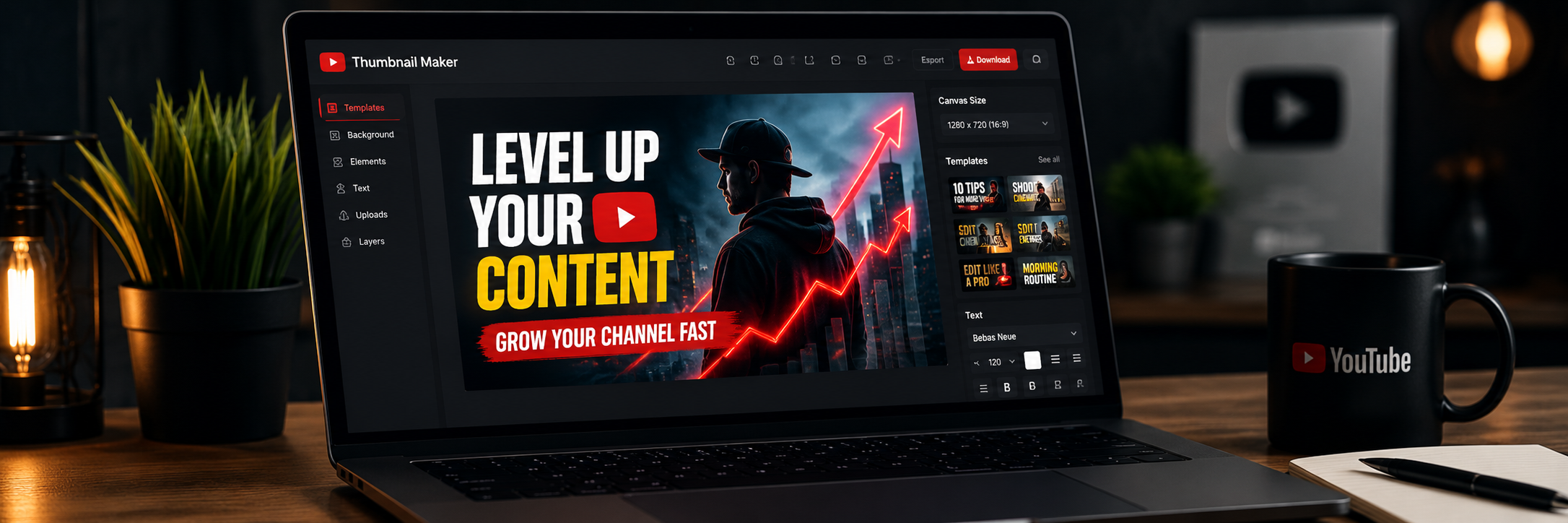 YouTube Thumbnail Maker