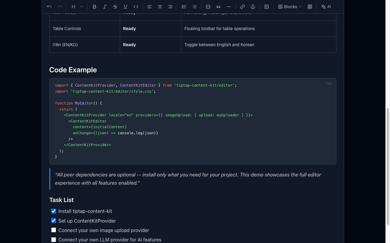 GitHub - studiotemple/tiptap-content-kit · GitHub
