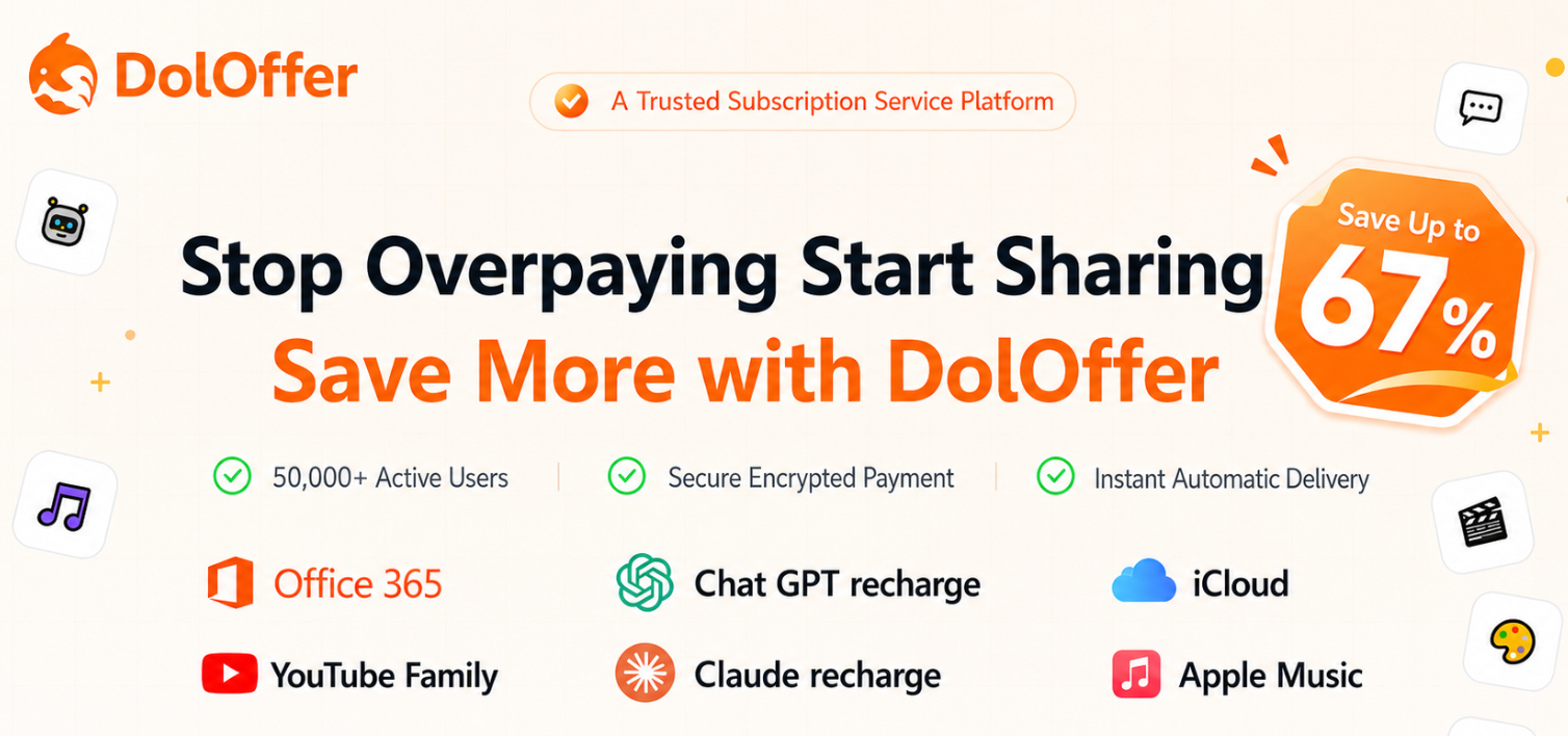 DolOffer - GPT and Claude membership recharge, official subscriptions with after-sales support