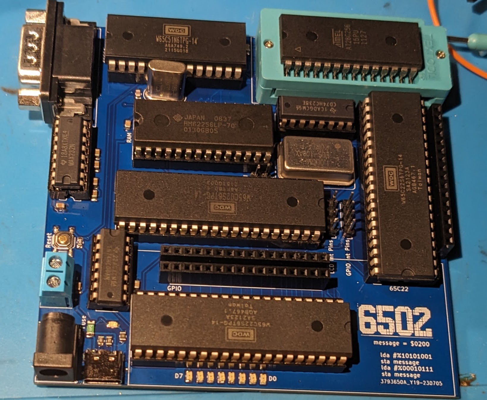 6502Rev2, from the project README