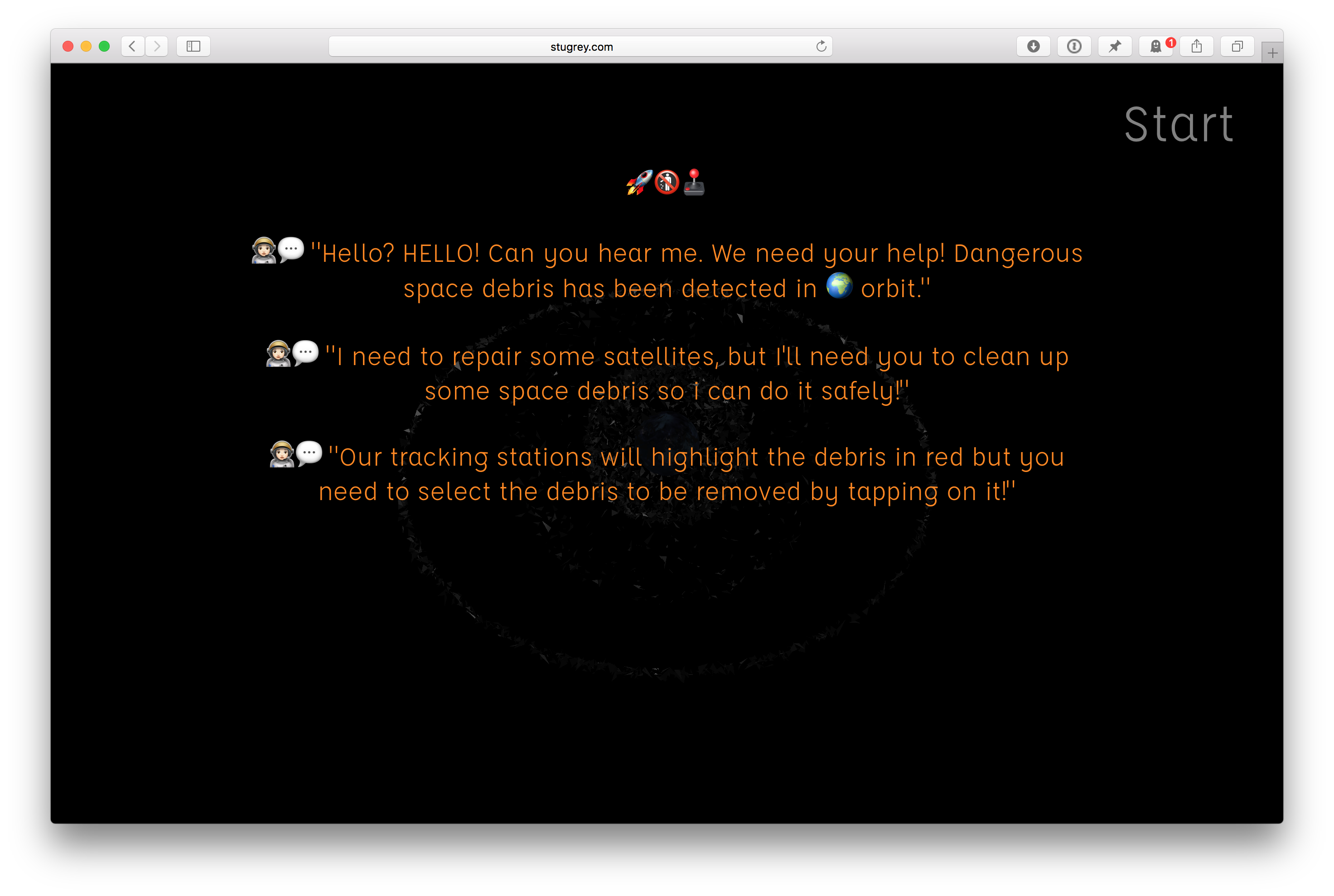 SpaceJunkGame Screenshot 1