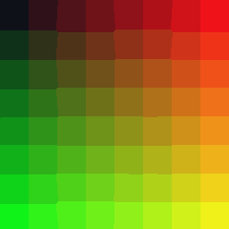 GIF image with an animated color gradient