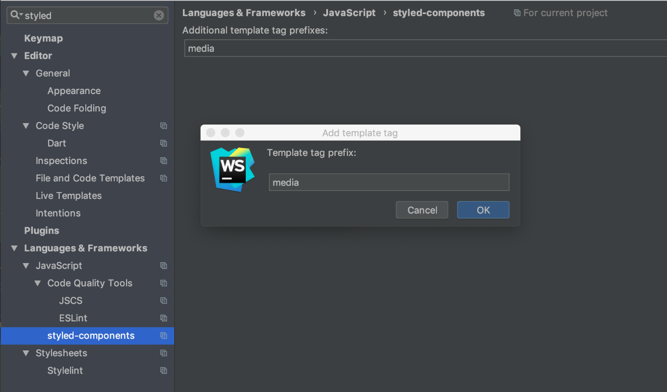 webstorm terminal font color