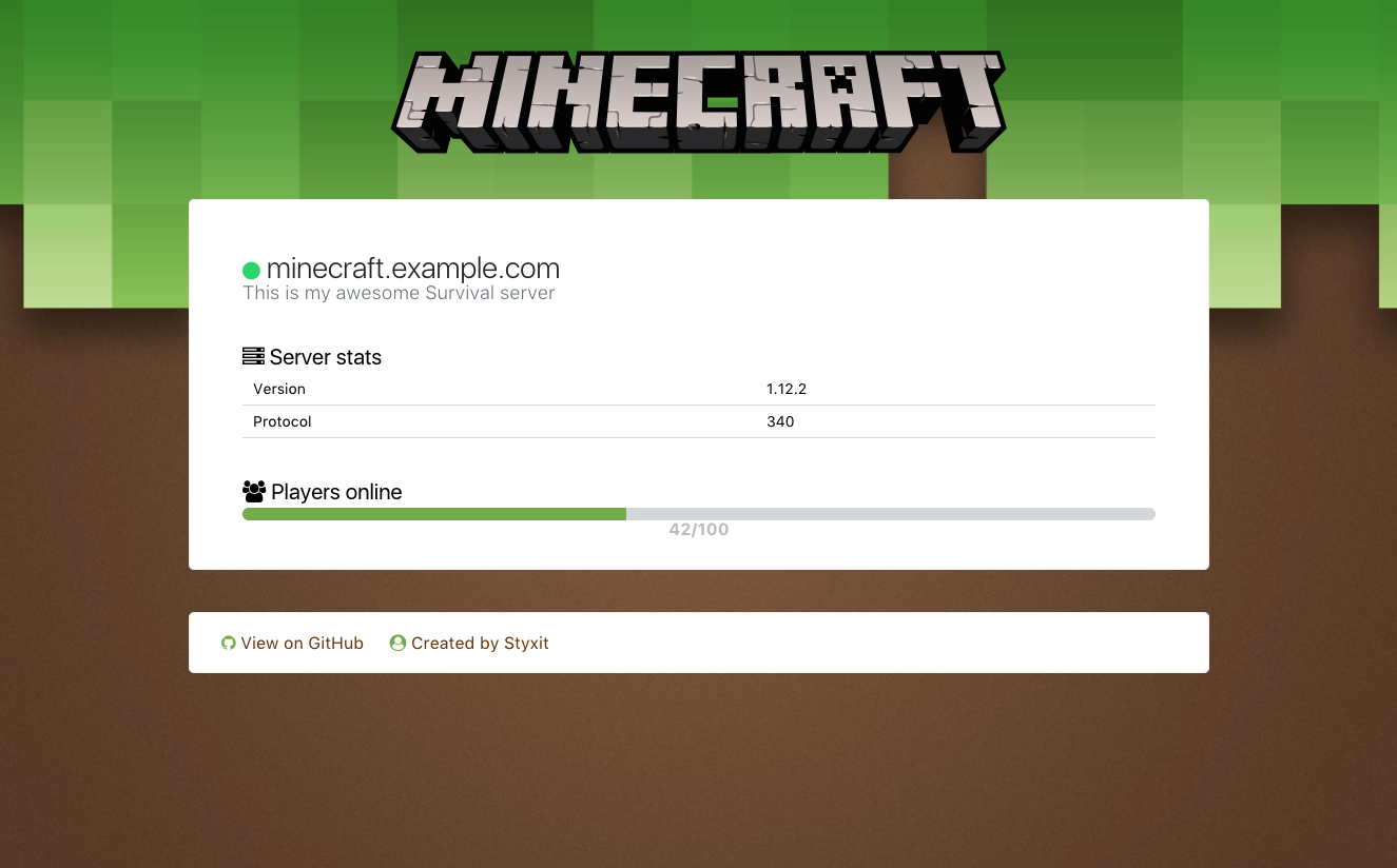 unable to fetch server status minecraft launcher