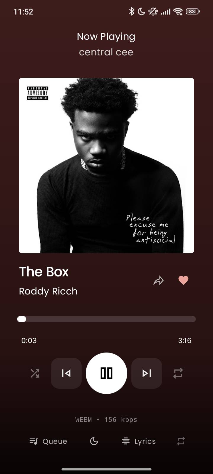 Harmber player interface