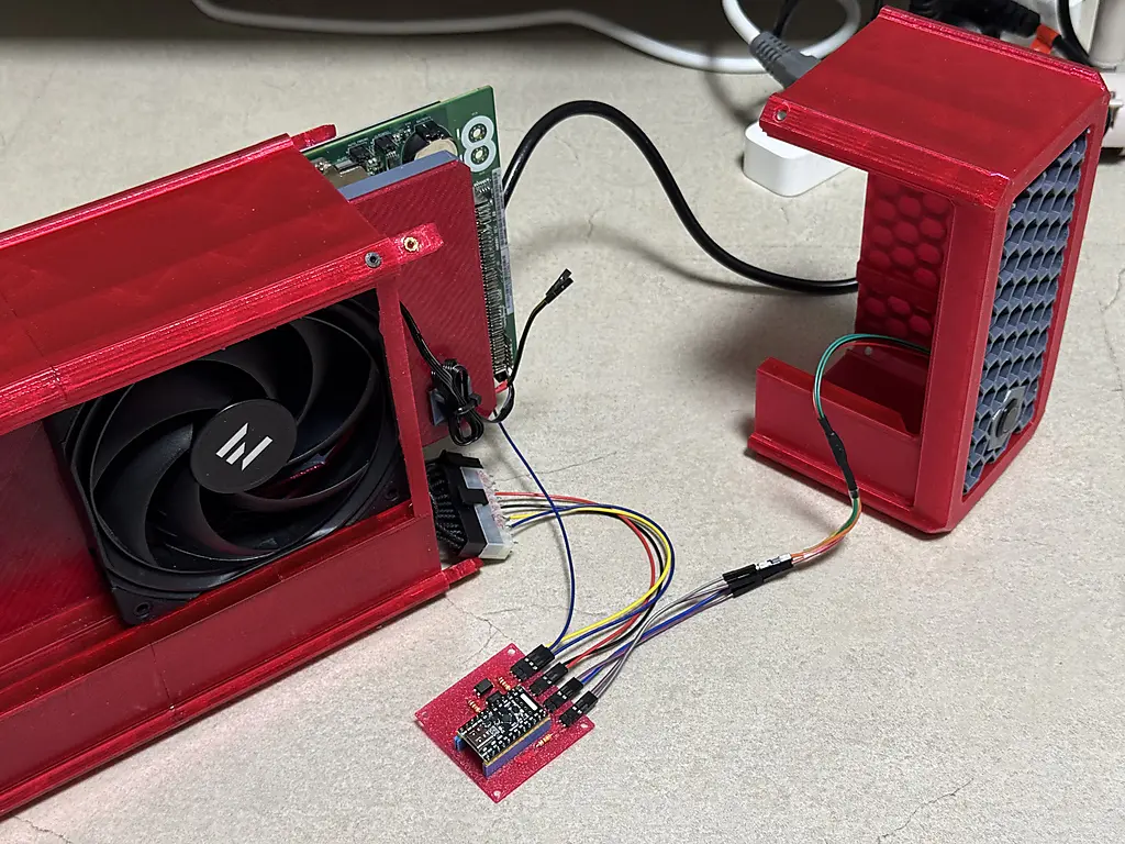 Rusty bc250-atx, from the project README