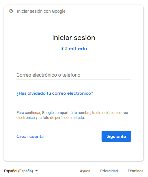 Página AppInventor