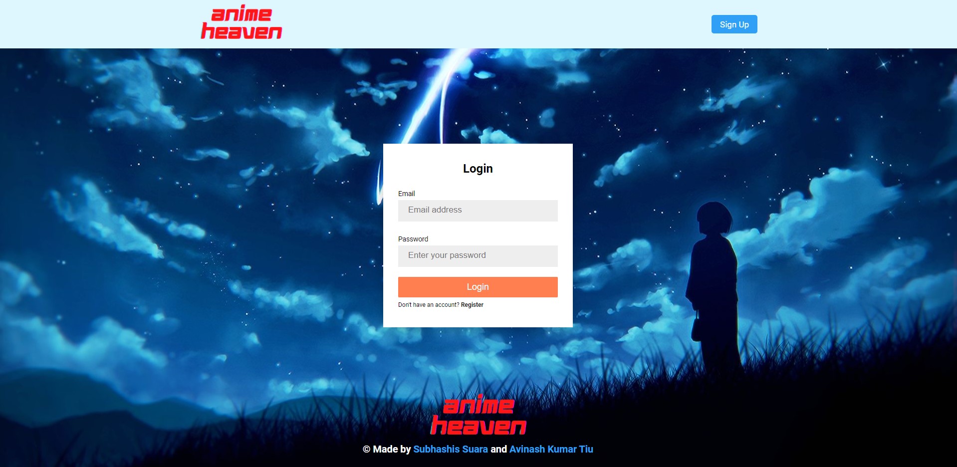 Login Page