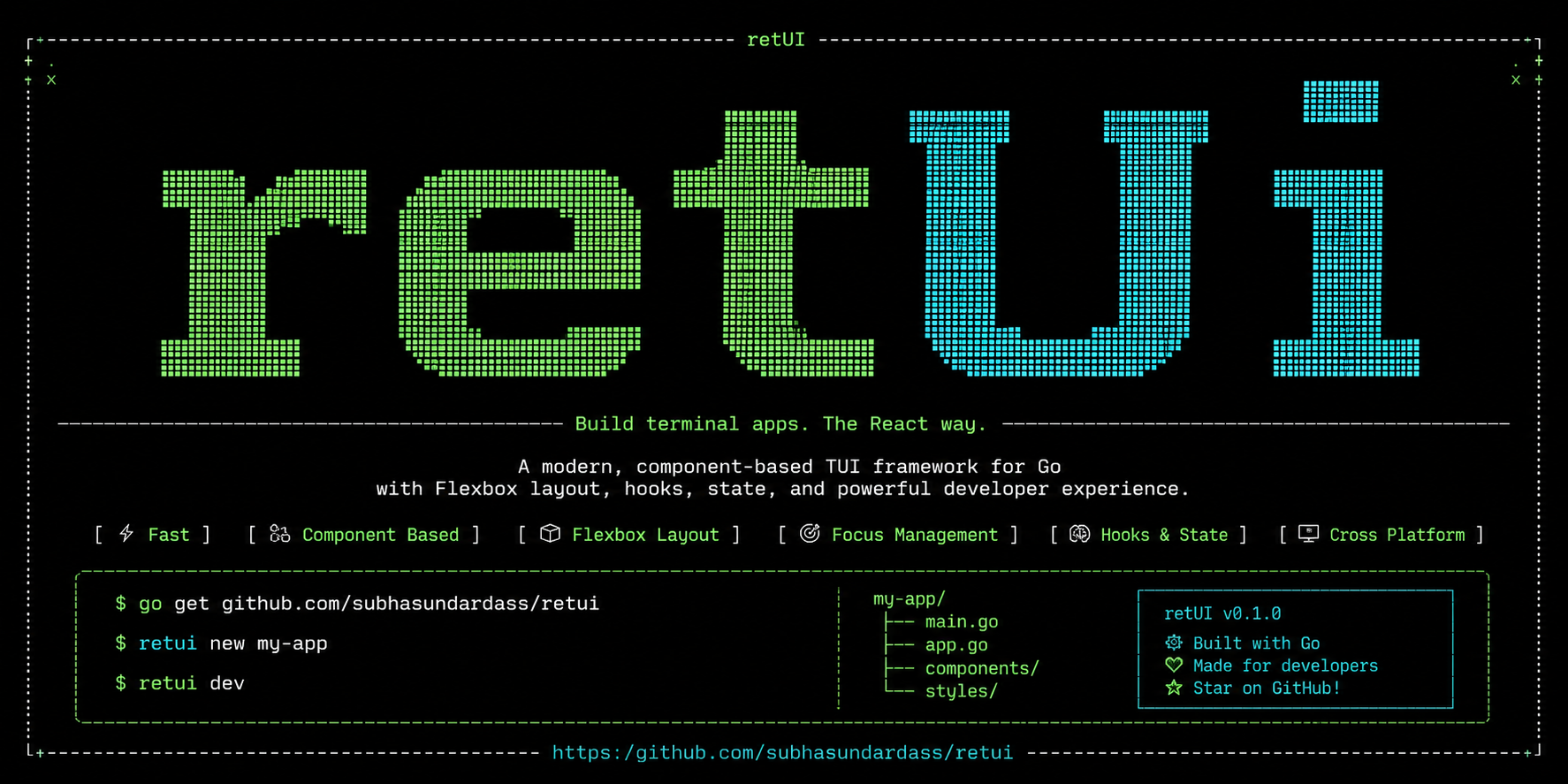Retui Framework