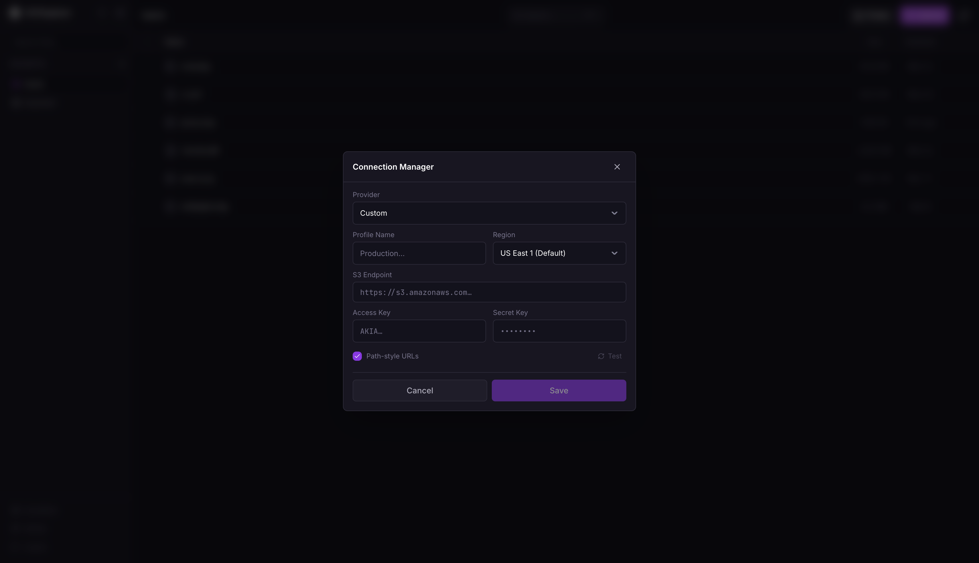 S3 Explorer Bucket navigation
