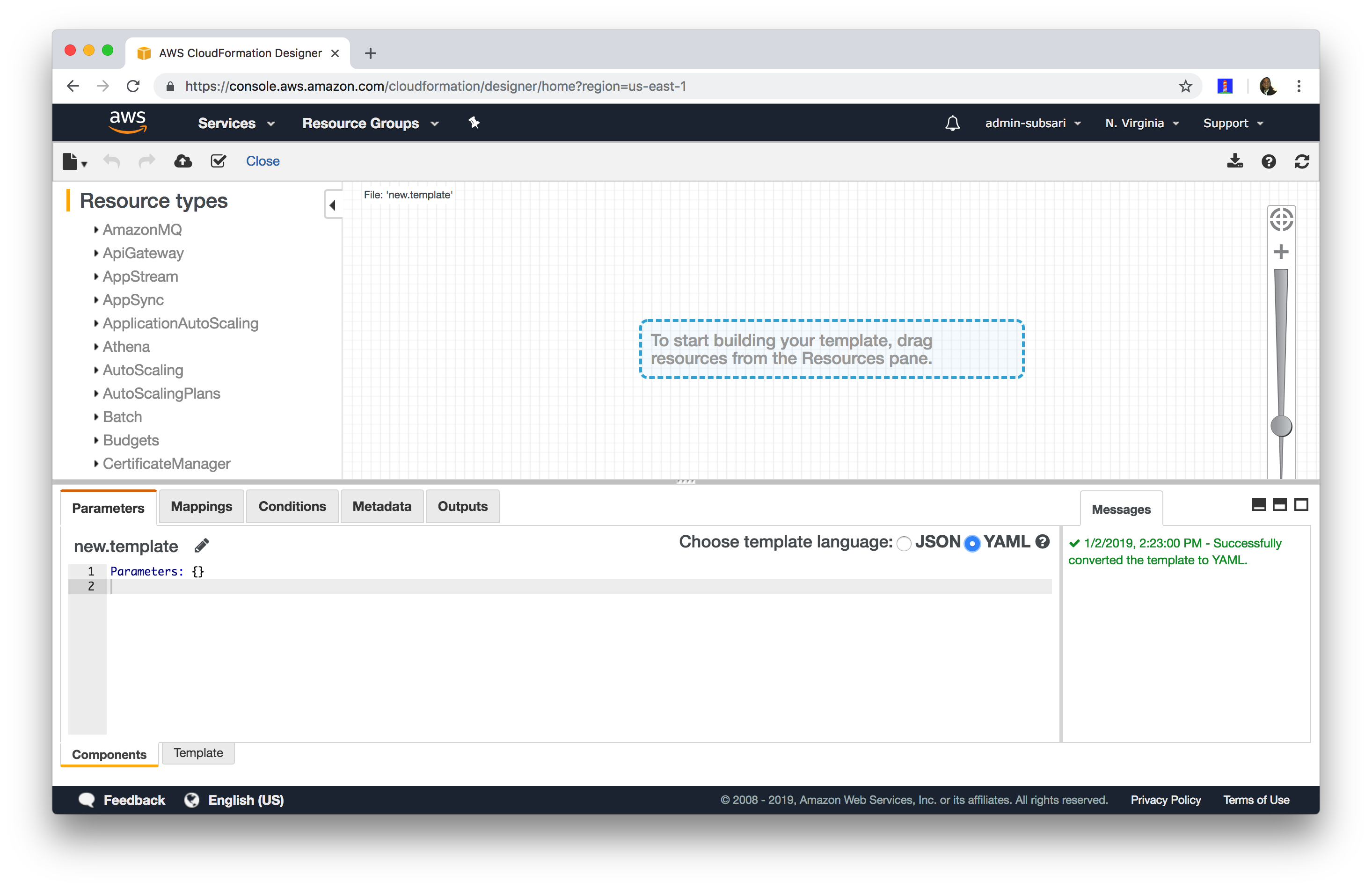 Select YAML Radio Button