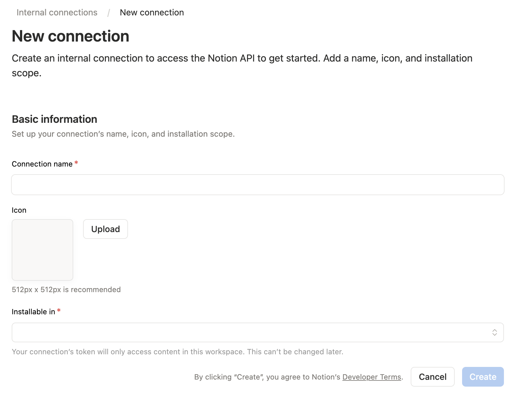 New connections