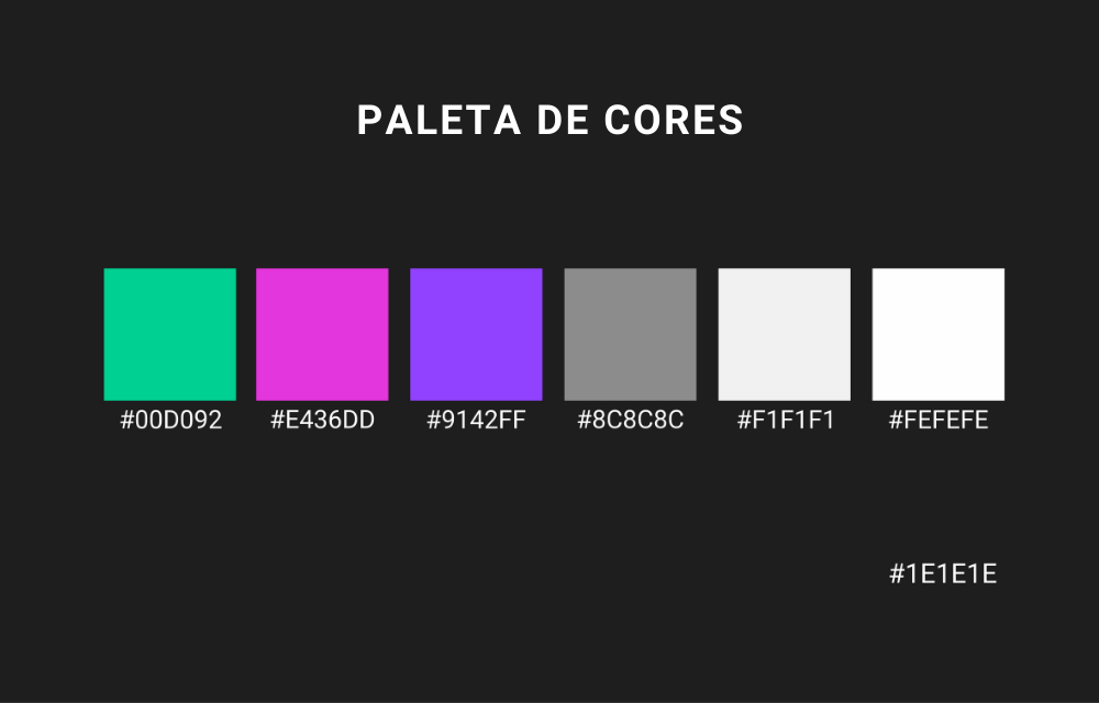 PALETA DE CORES