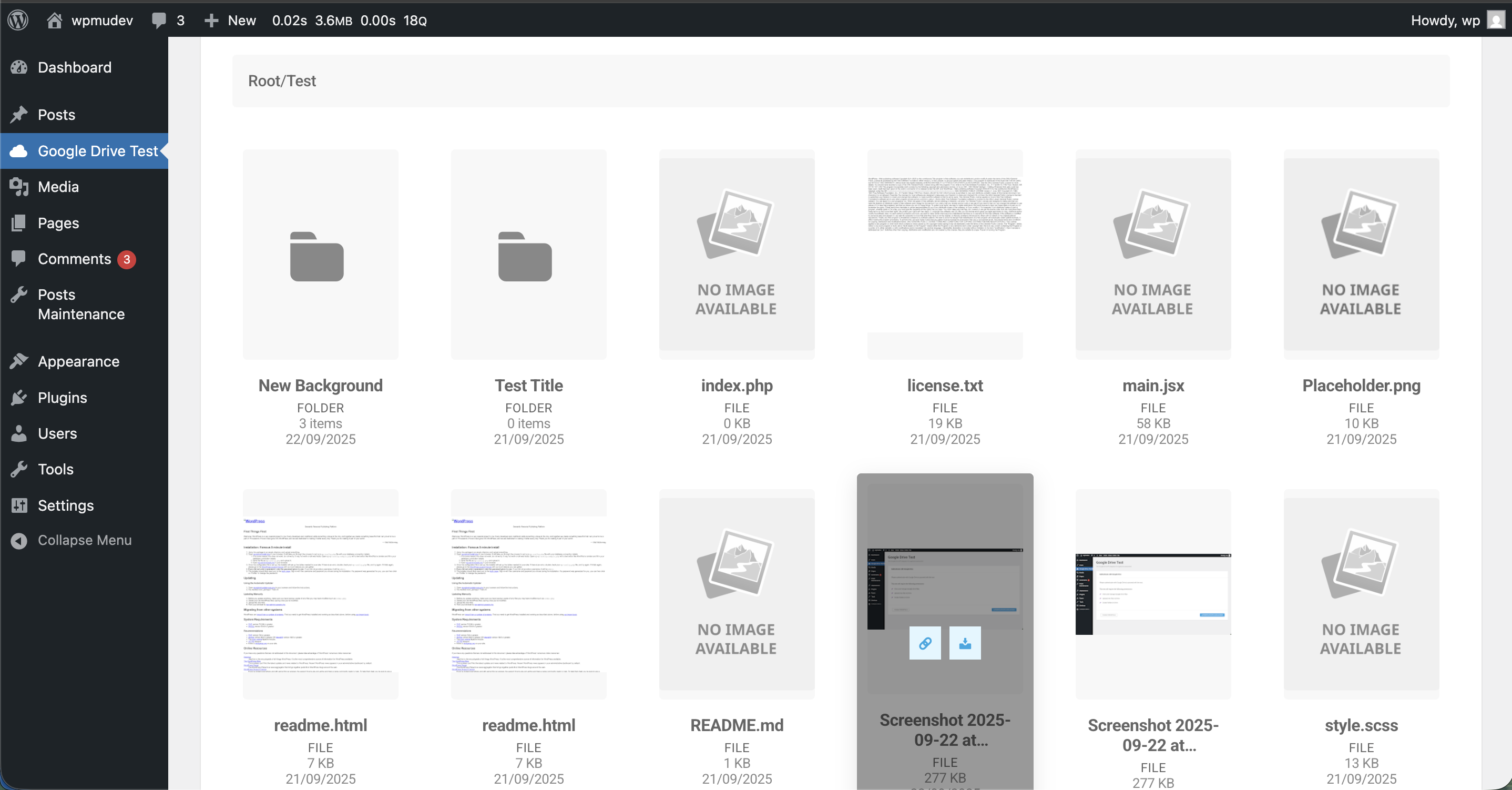 File Options