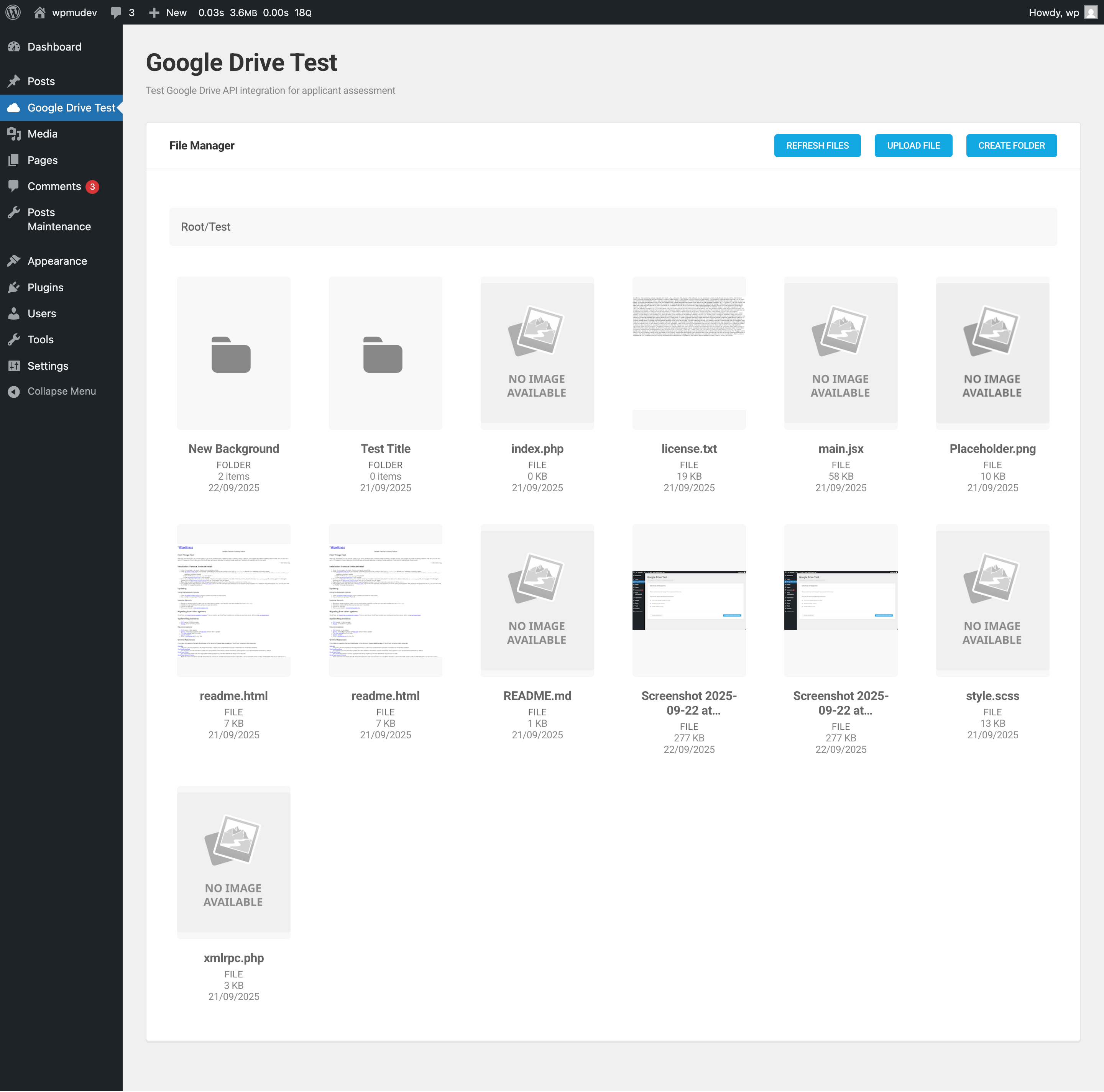 Folder View