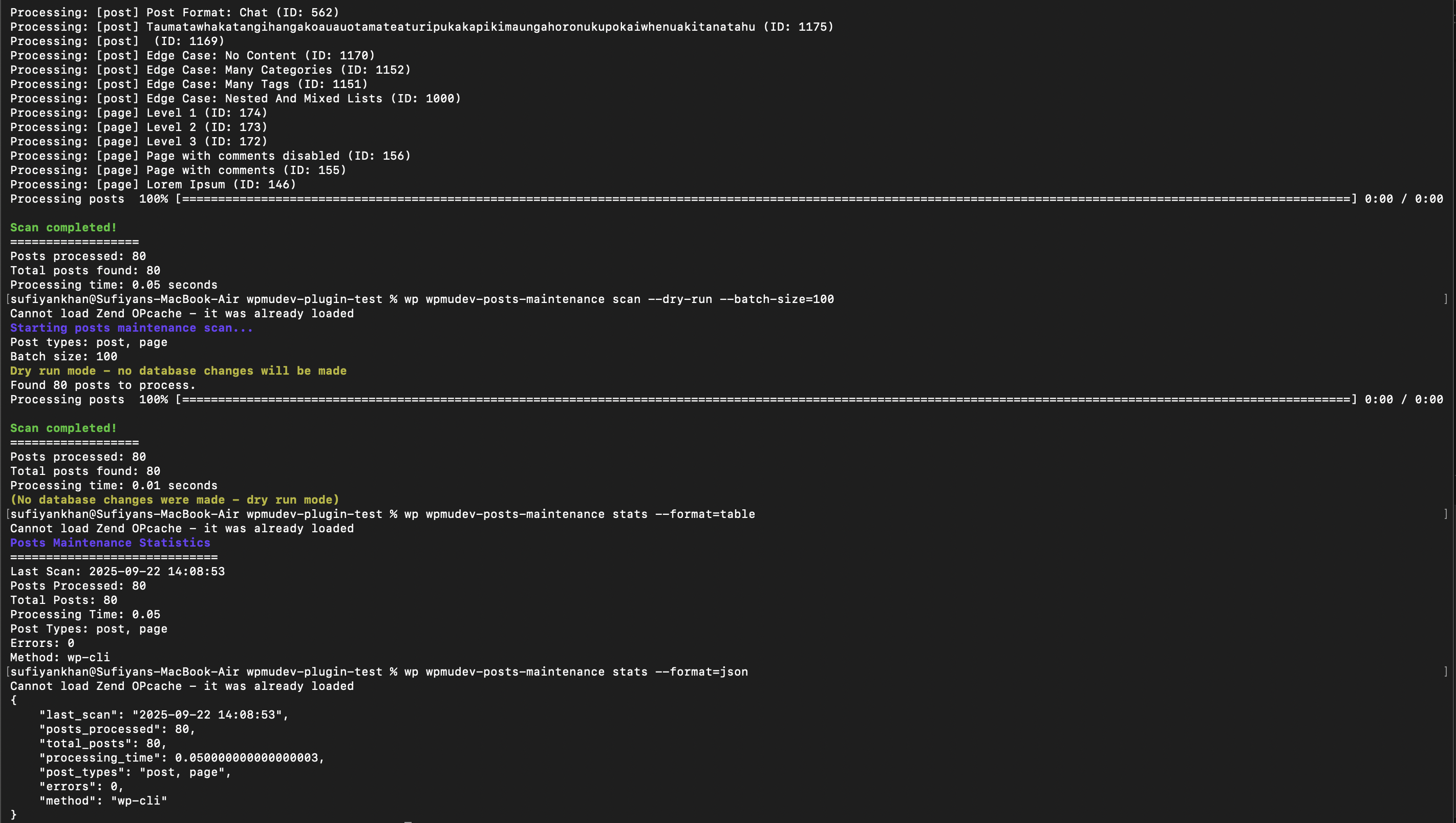 CLI Other Usages