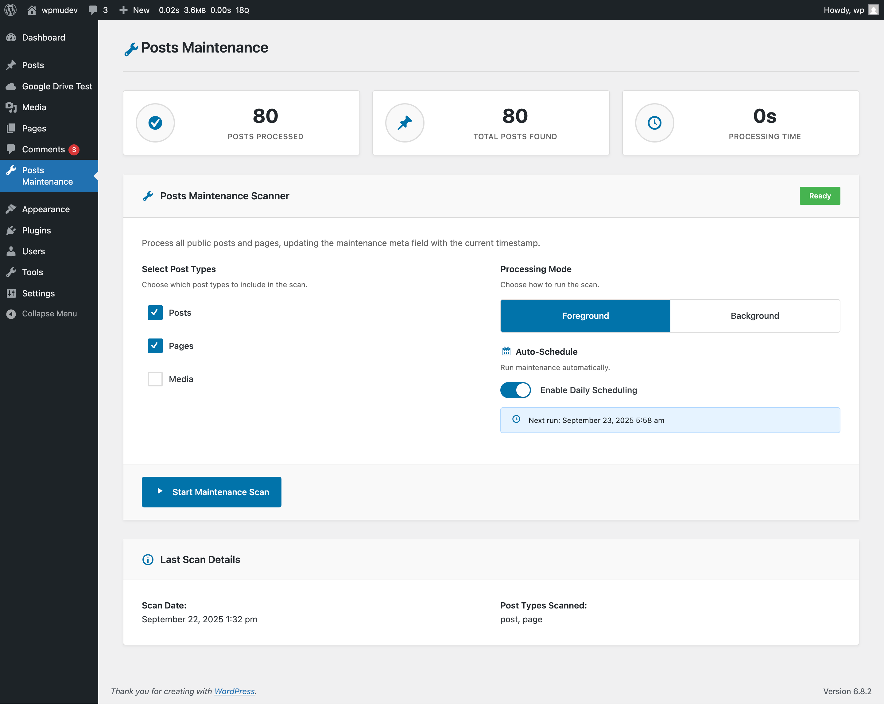 Main Interface