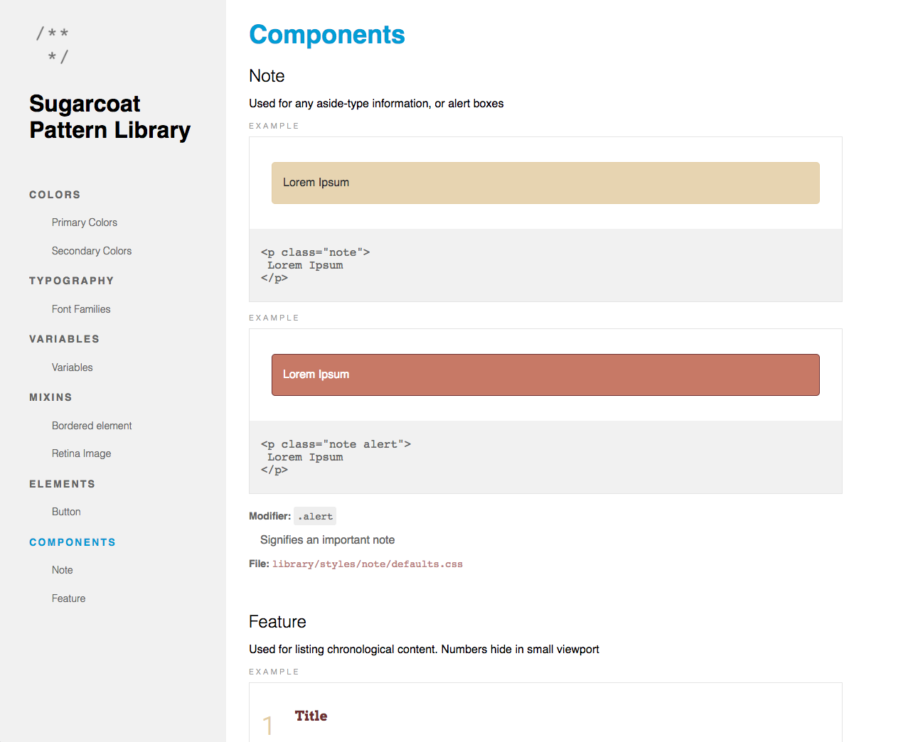Screenshot Components