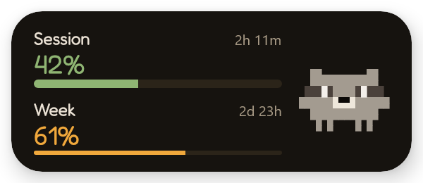 Compact widget