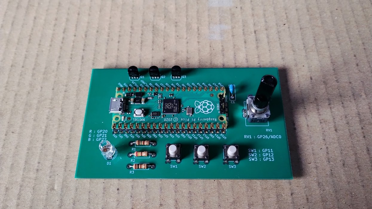 Assembled board