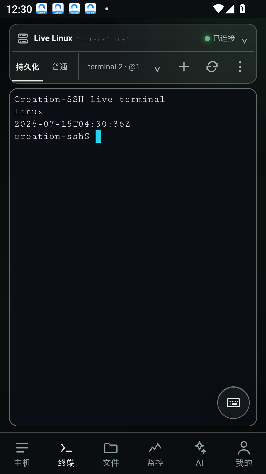 Android 持久化与普通终端