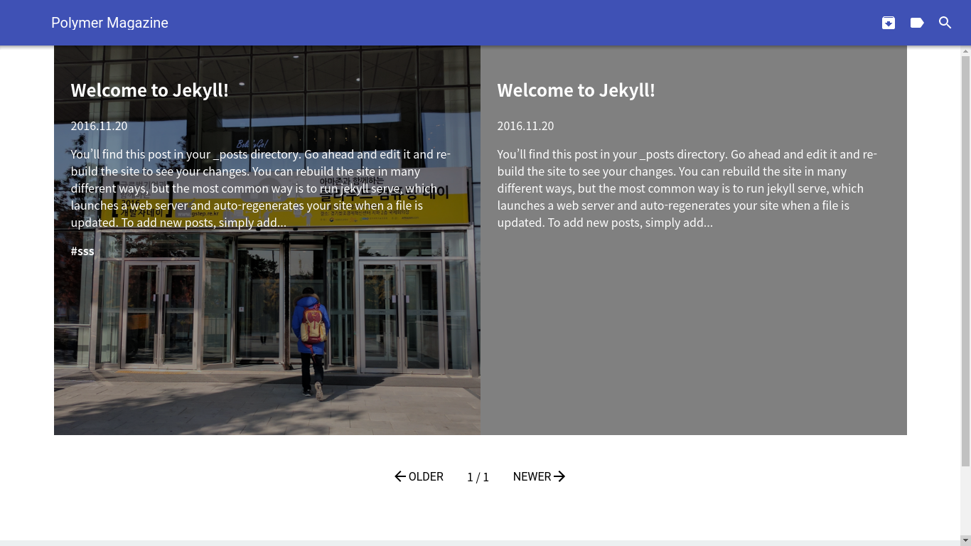 jekyll-polymer-magazine 网站模板截图