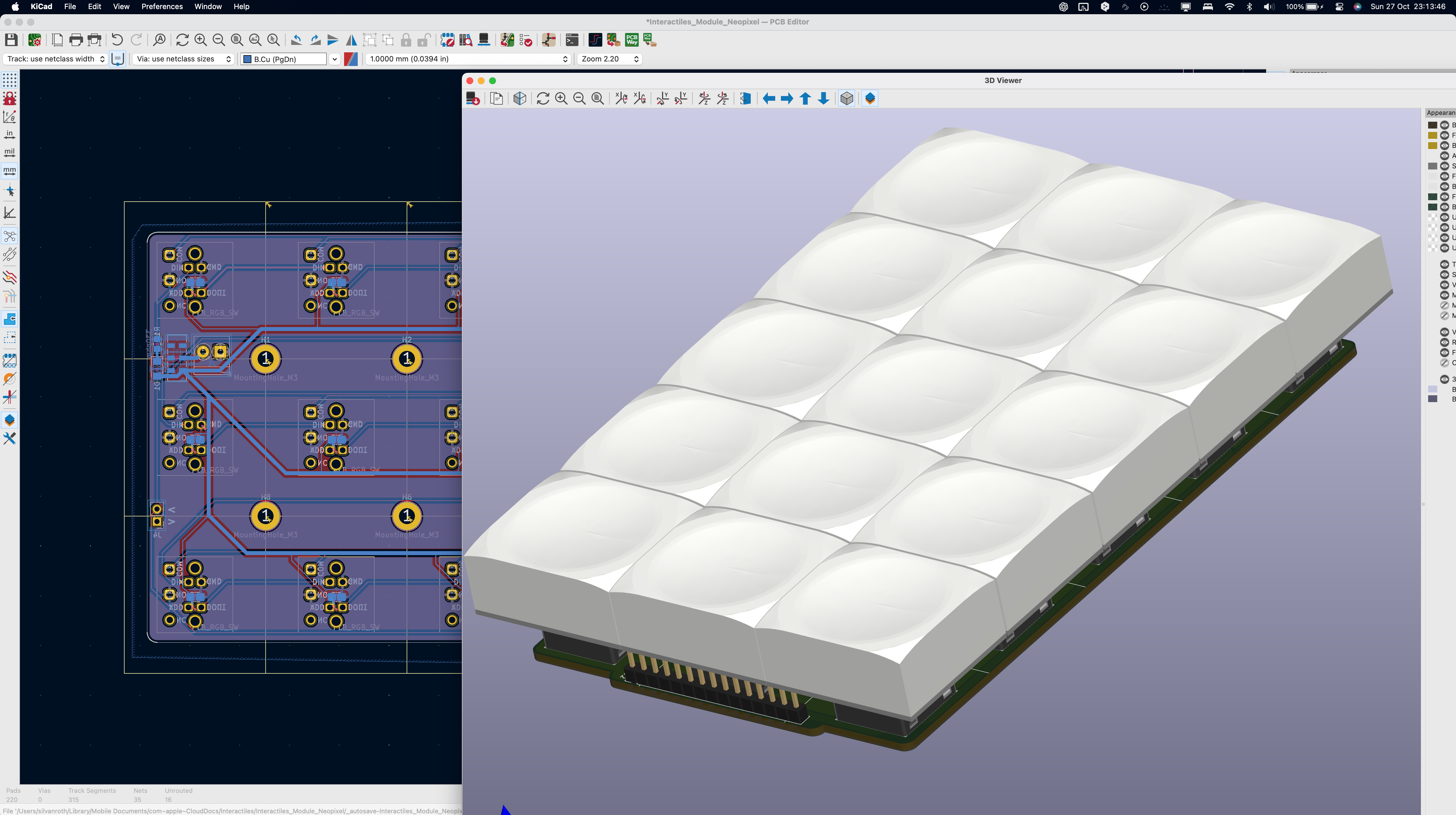 Interactiles Module Neopixel, from the project README