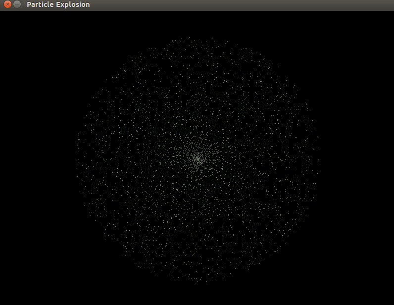 Github - Sumejko92 Particle Explosion: An Example Of Simulated Particle 