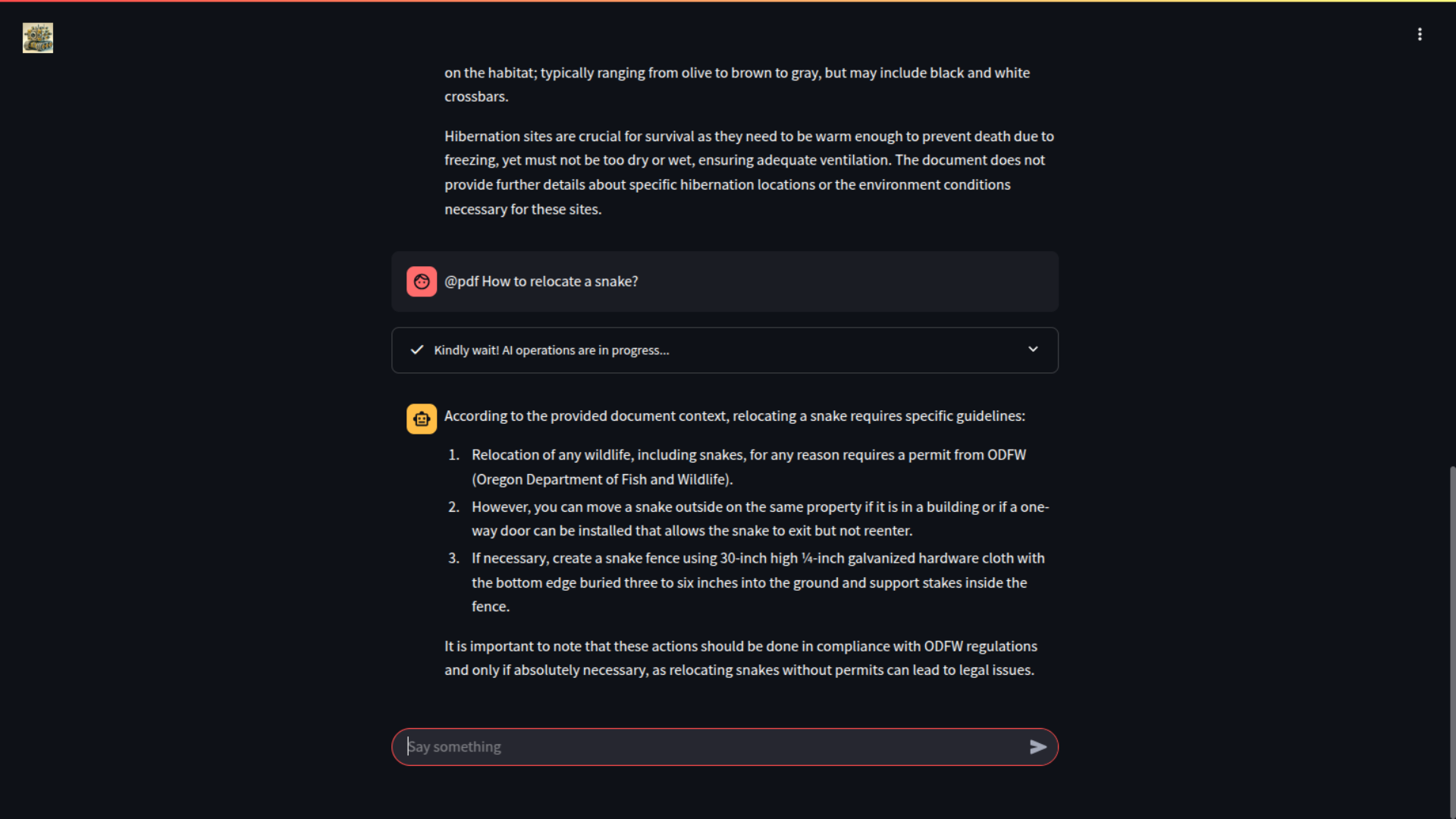 Botly answering from the uploaded PDF