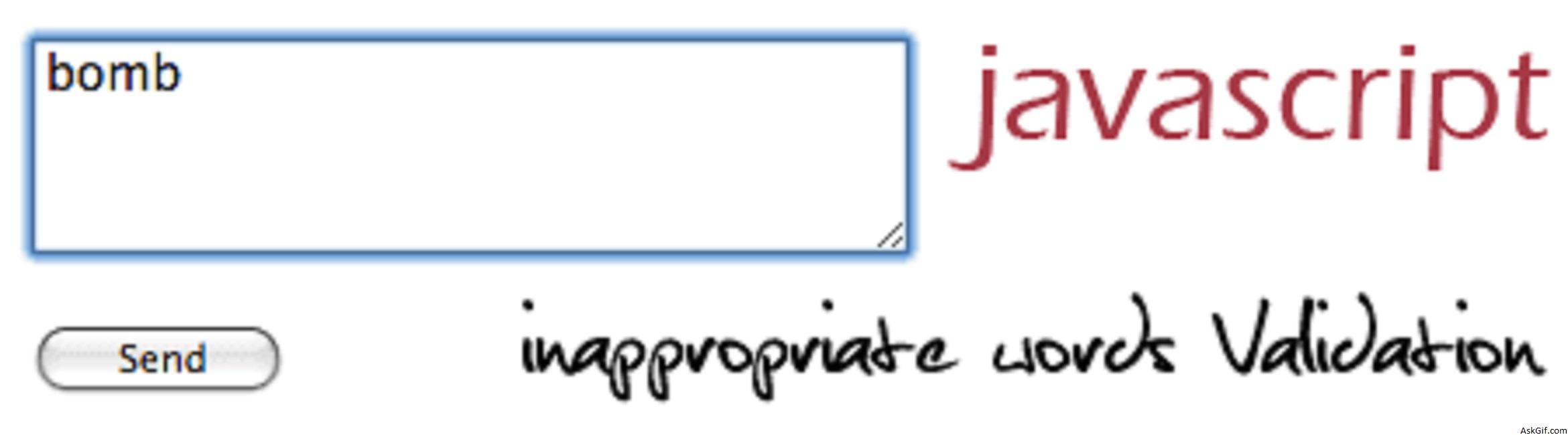 Implementing Inappropriate Words Validation Using Javascript Blog Find Best Reads Of All Time On Askgif