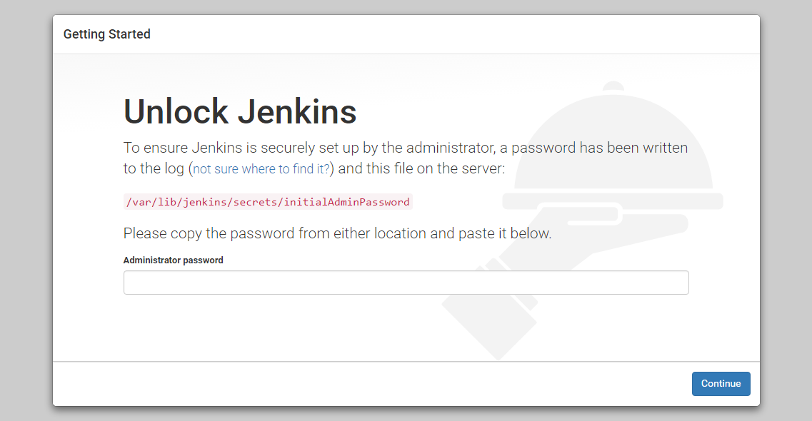 Setting up Jenkins