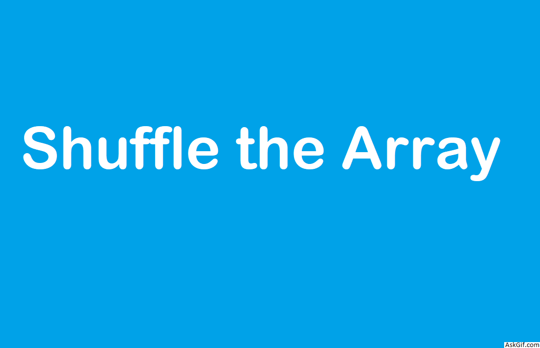 Shuffle the Array - Easy - LeetCode
