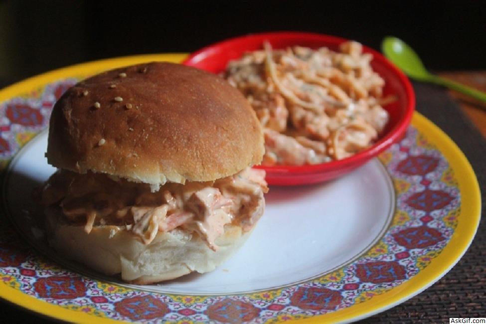 Tasty Chicken ( Using Leftover ) Salad Sandwich Recipe