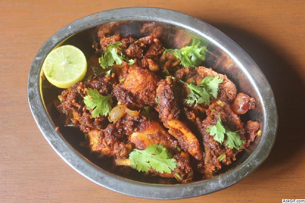 टेस्टी ड्राई रोस्टेड चिकन (चिकन परताल) रेसिपी