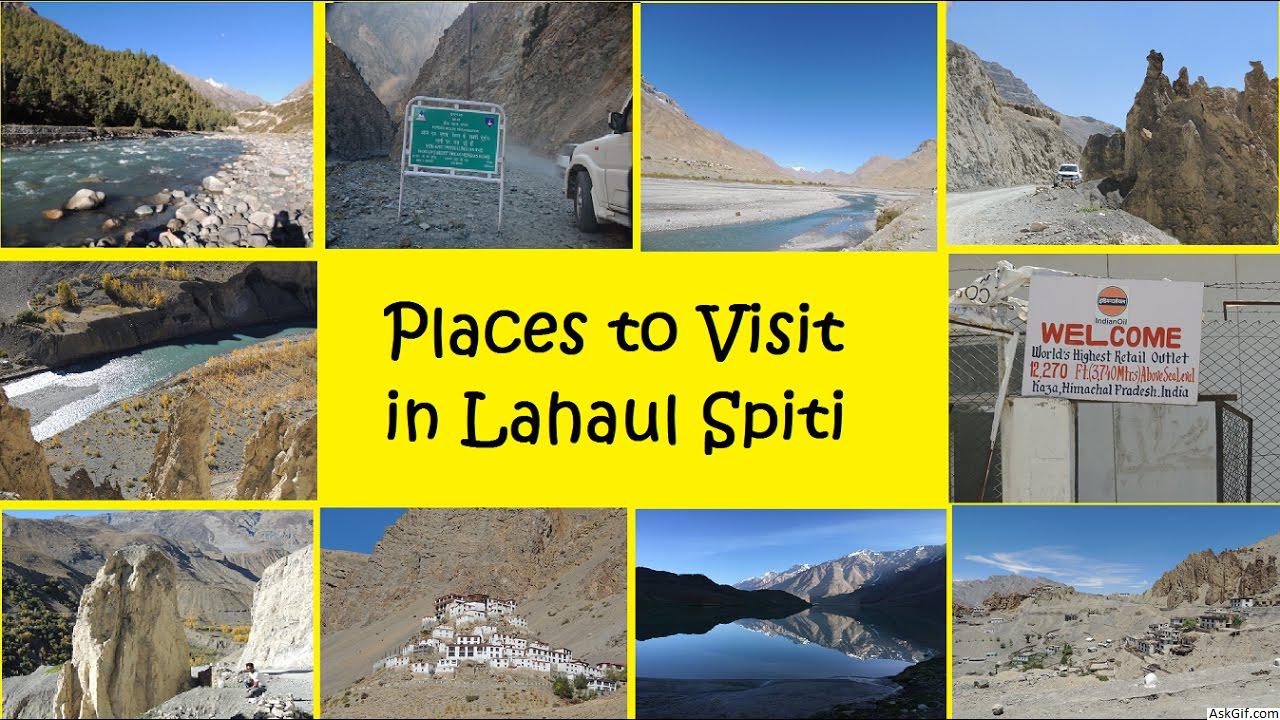 लाहौल और स्पीति, क्यललांग में देखने के लिए शीर्ष स्थान, हिमाचल प्रदेश