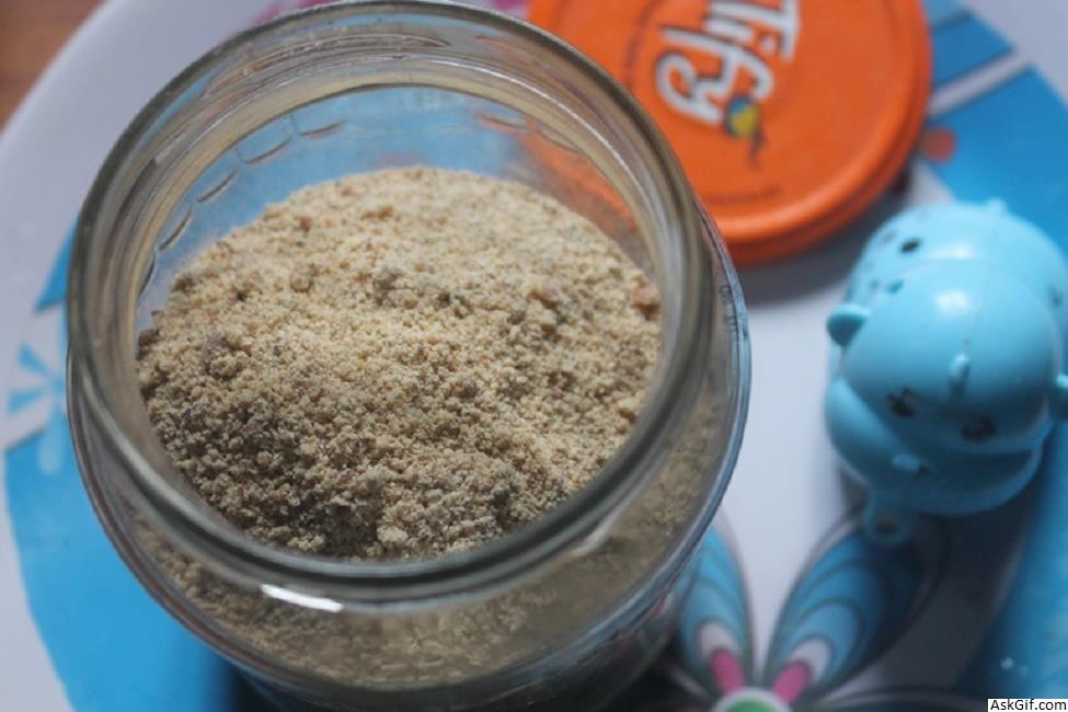 गेहूं मूंगफली स्वास्थ्य मिश्रण पाउडर शिशुओं के लिए पकाने की विधि - मूंगफली दलिया पाउडर