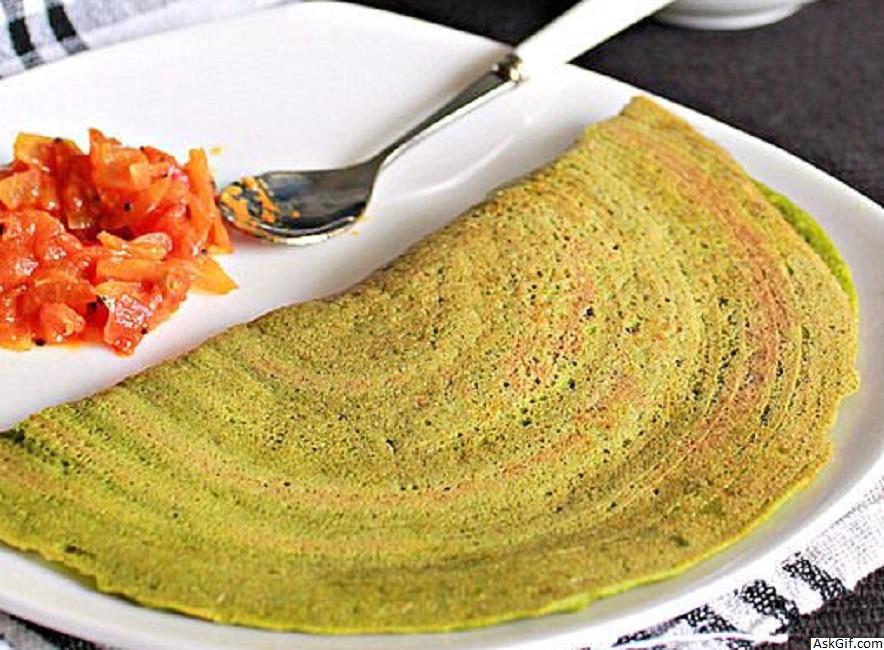 कीराई डोसा रेसिपी, बच्चों के लिए पालक डोसा