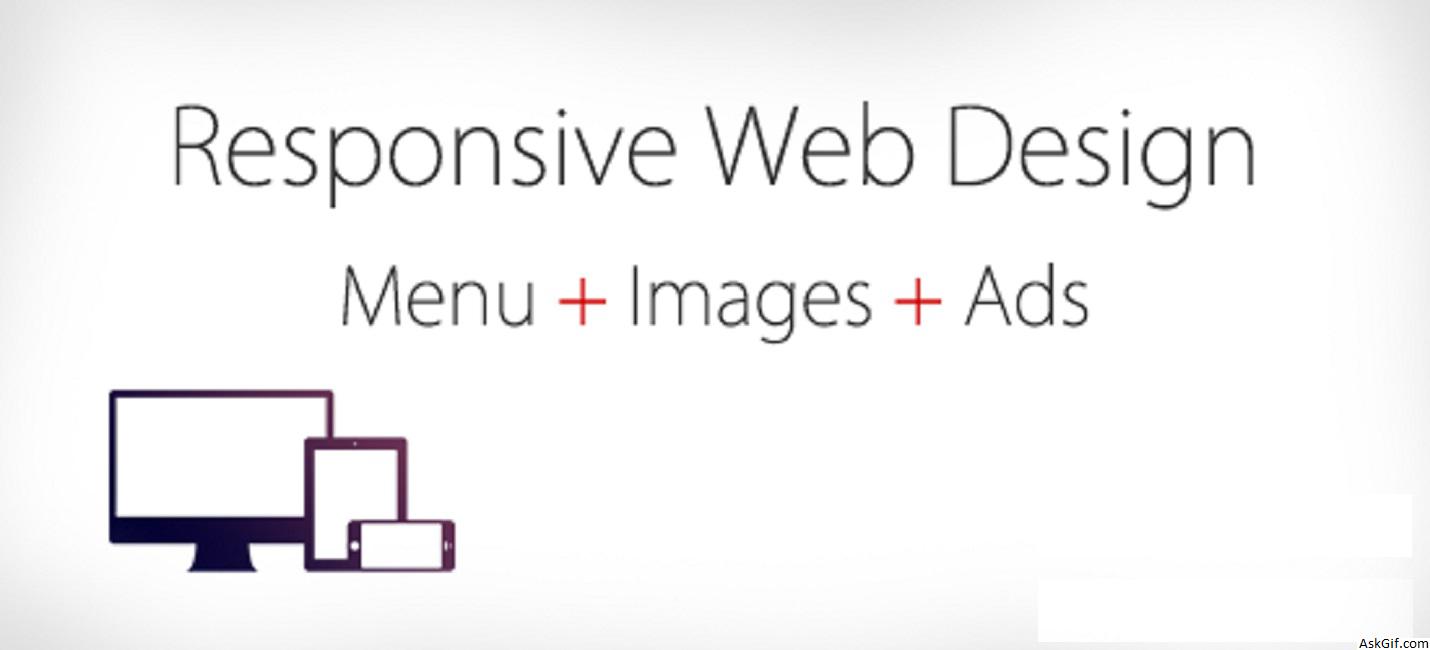 Implementing Responsive Web Design for Menu, Image, and Advertisements Using Javascript and CSS