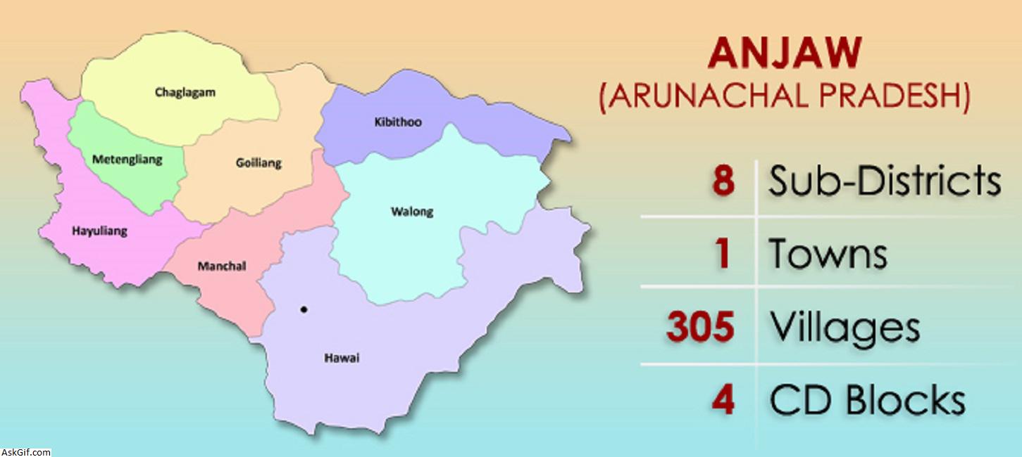 अंजाव, हवाई में घूमने के लिए शीर्ष स्थान, अरुणाचल प्रदेश